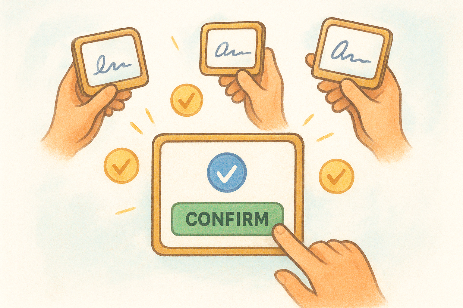 Collect signatures and execute