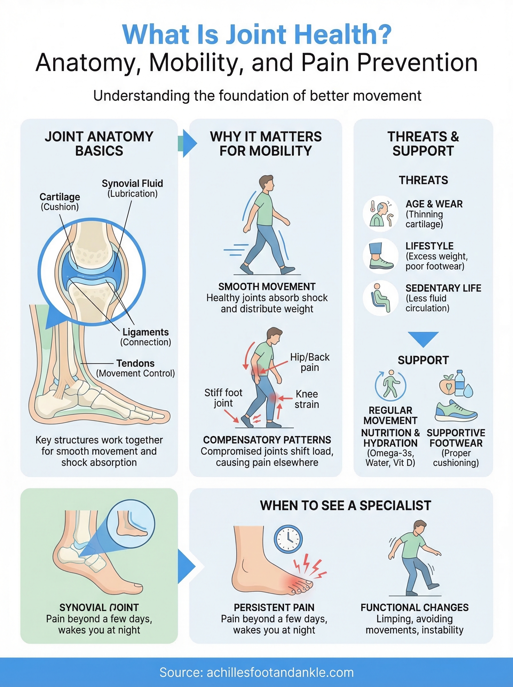 what is joint health infographic