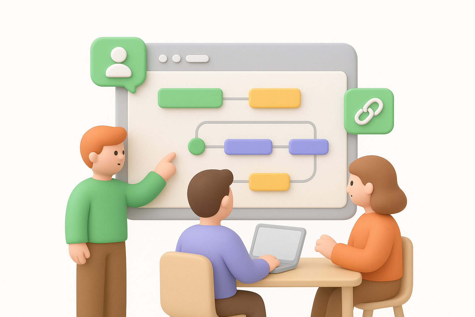 Sharing a roadmap with your team