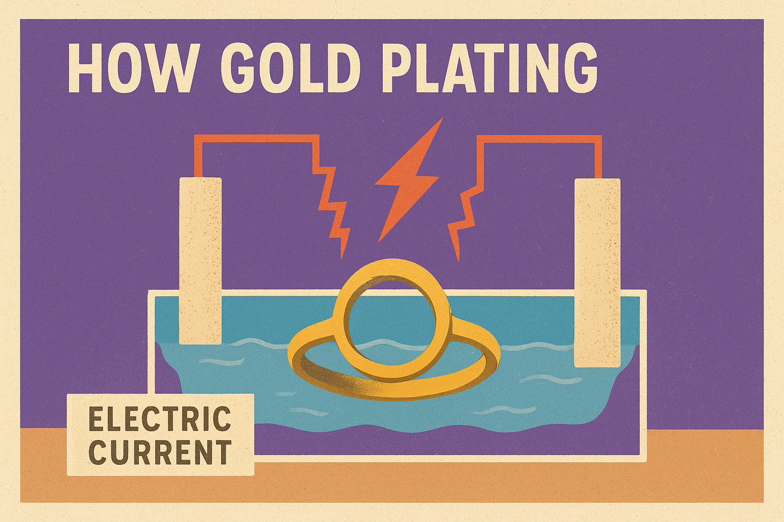 How gold plating works
