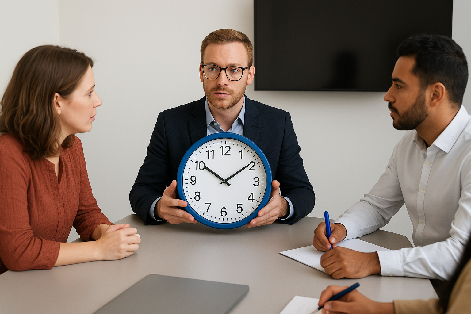 5. Timebox elk punt en bewaak start en eindtijd