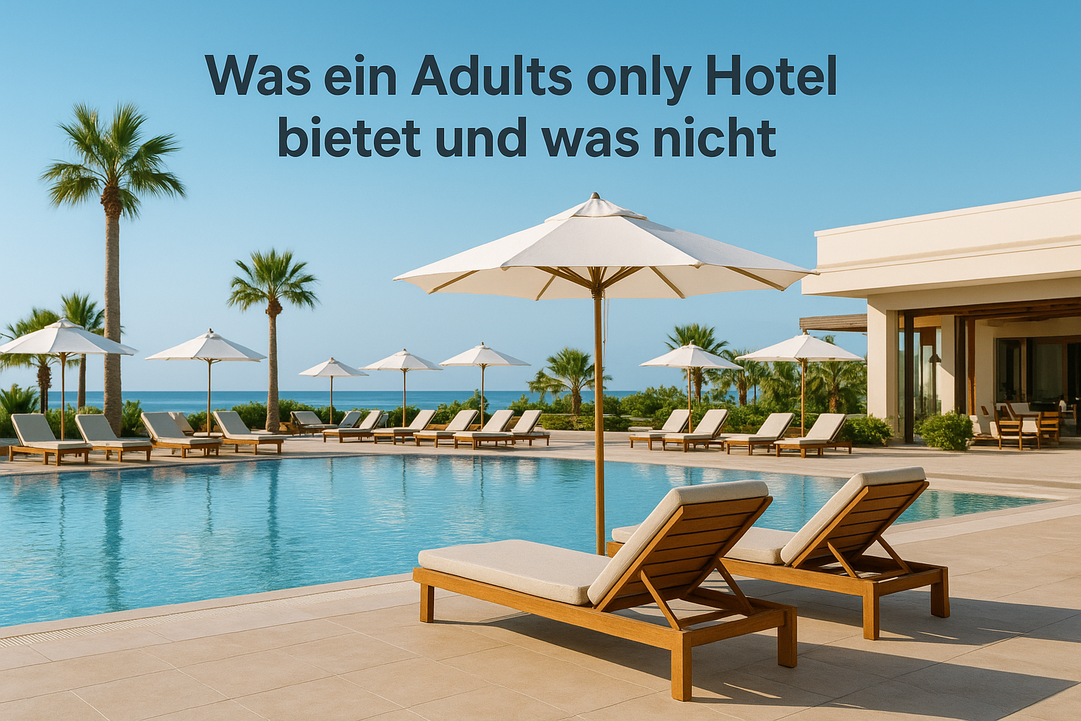Was ein Adults only Hotel bietet und was nicht