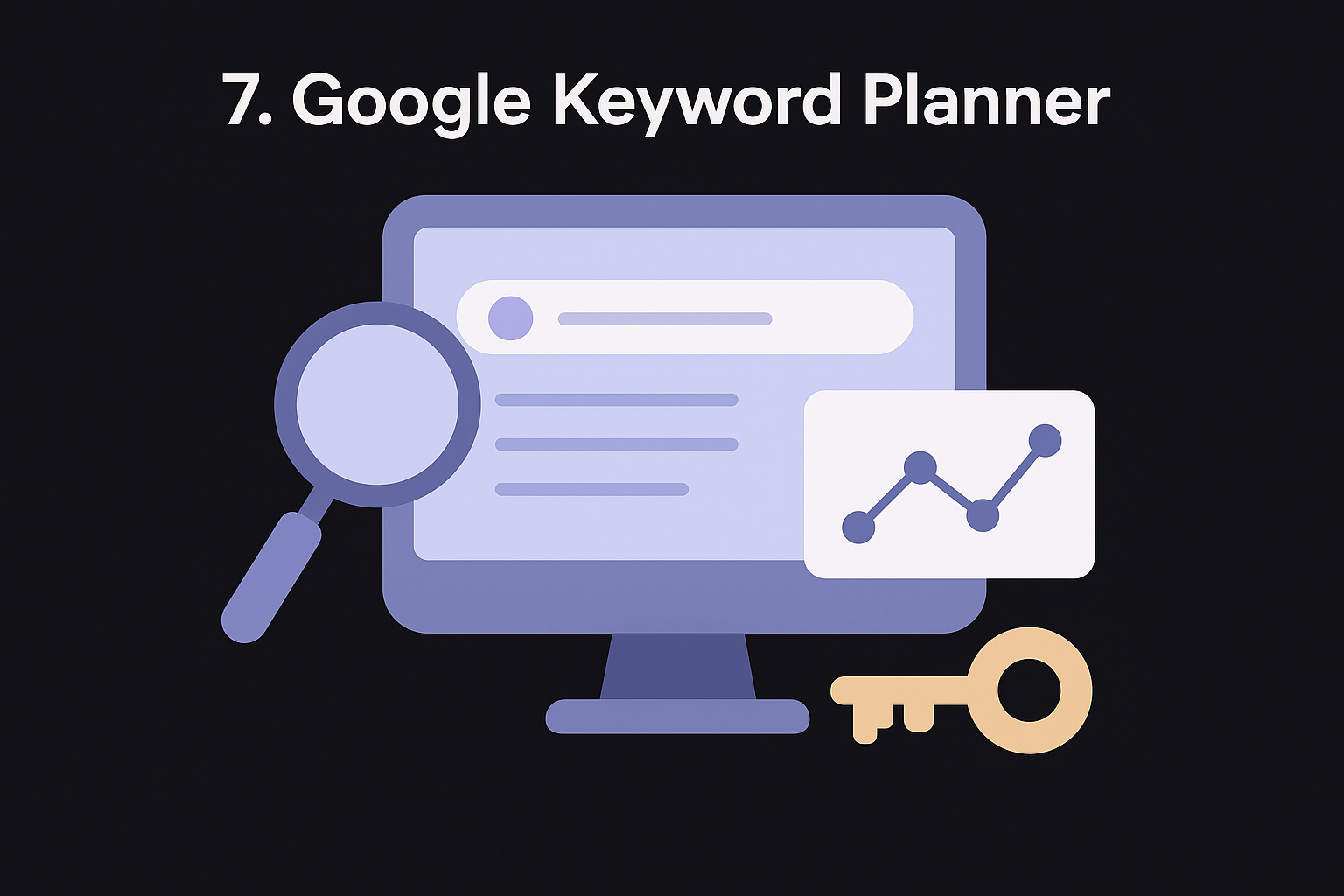 7. Google Keyword Planner