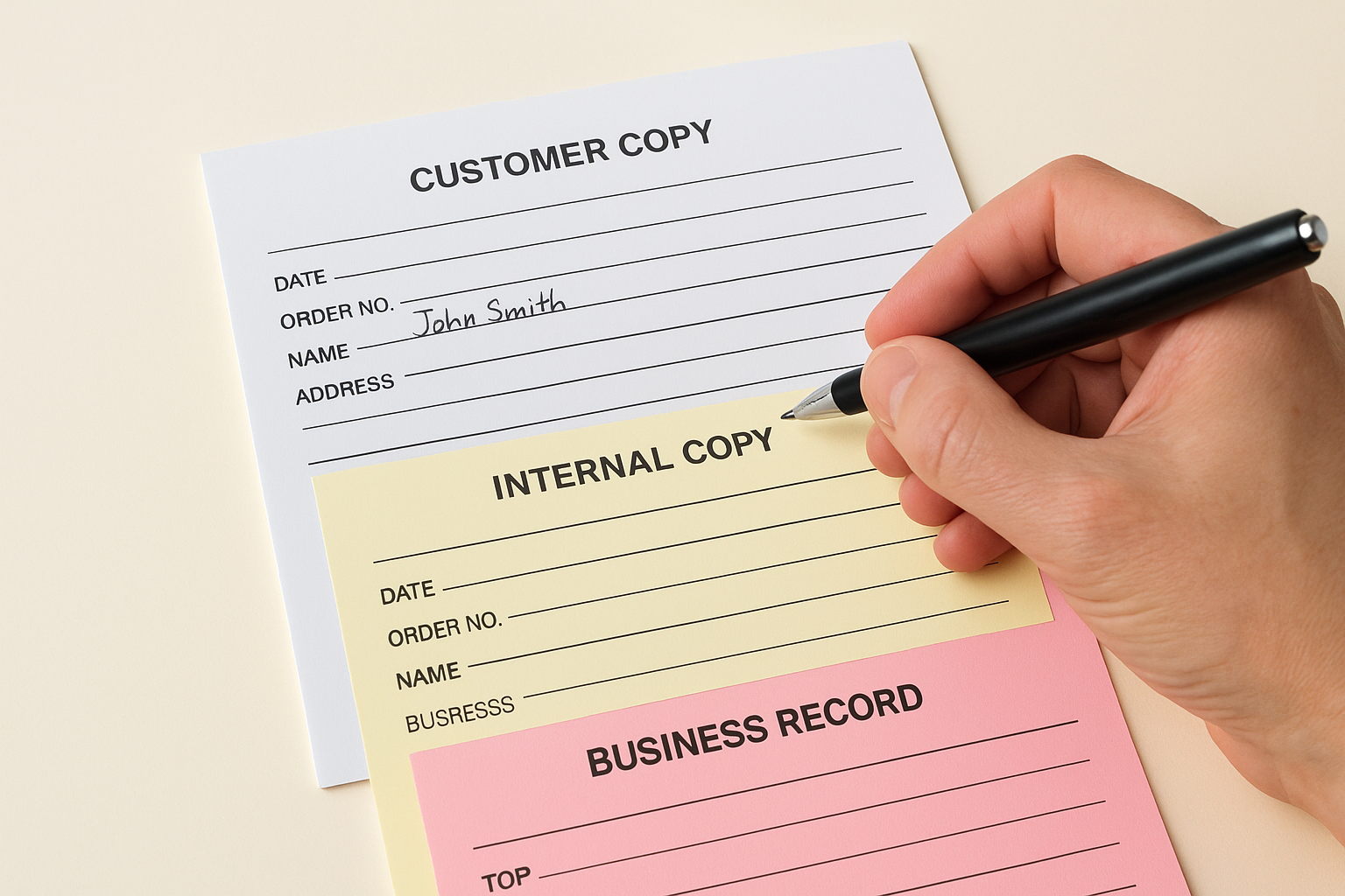 The three parts: what each copy does