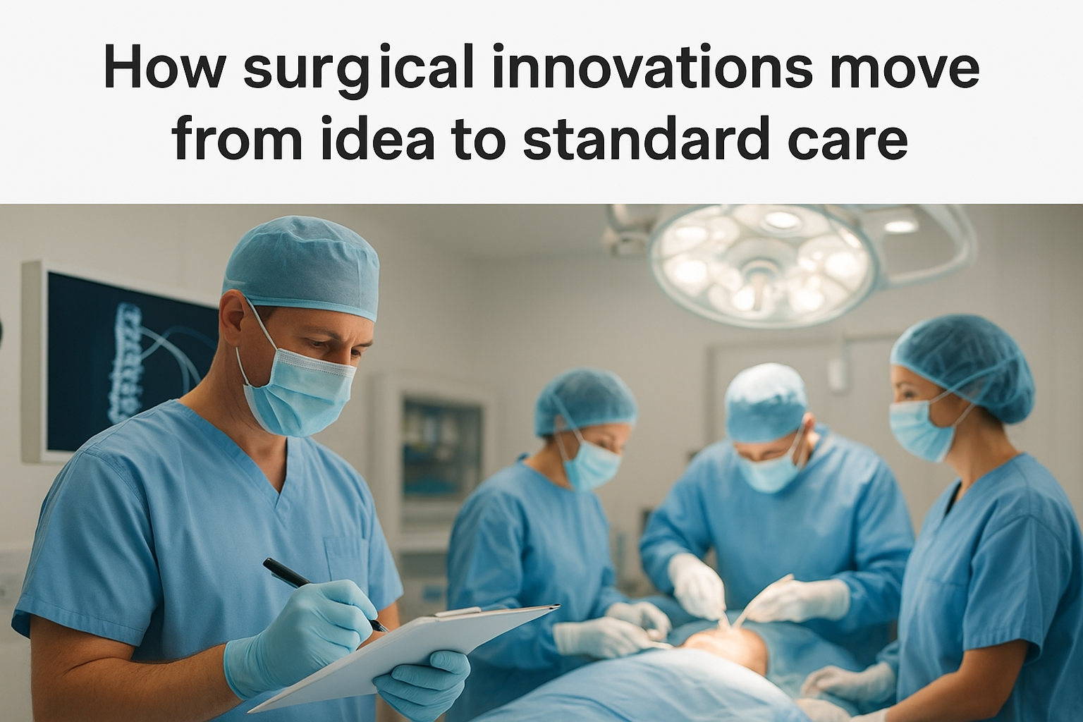 How surgical innovations move from idea to standard care