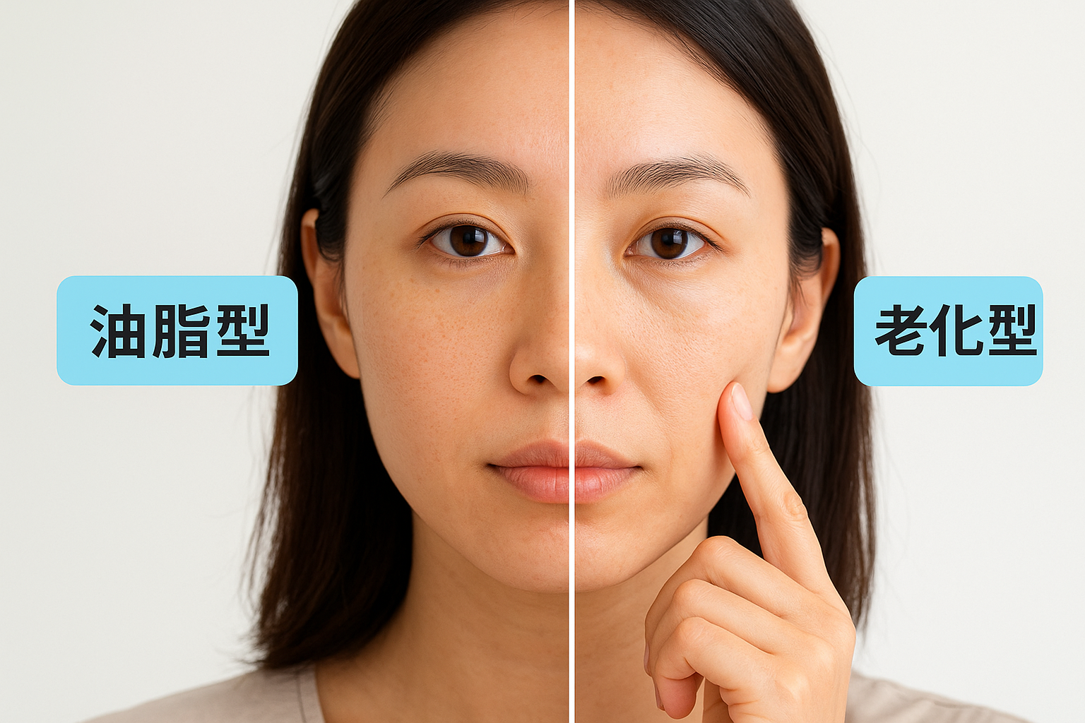 先分辨你屬於哪一種毛孔粗大