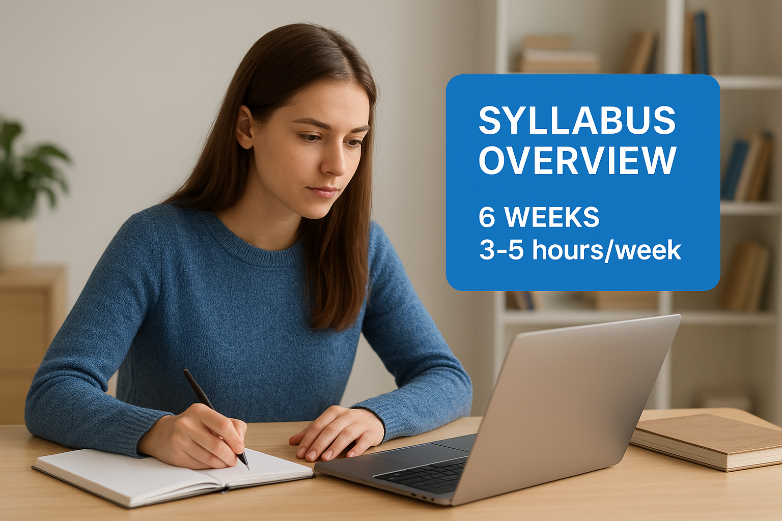 Syllabus overview and weekly workload