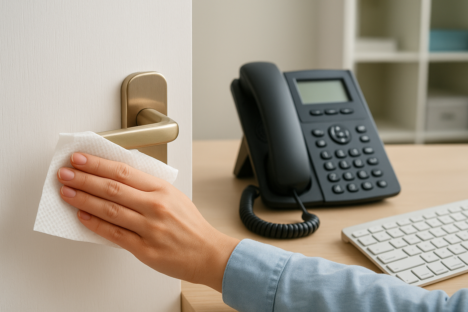 High-touch surfaces that drive most contamination