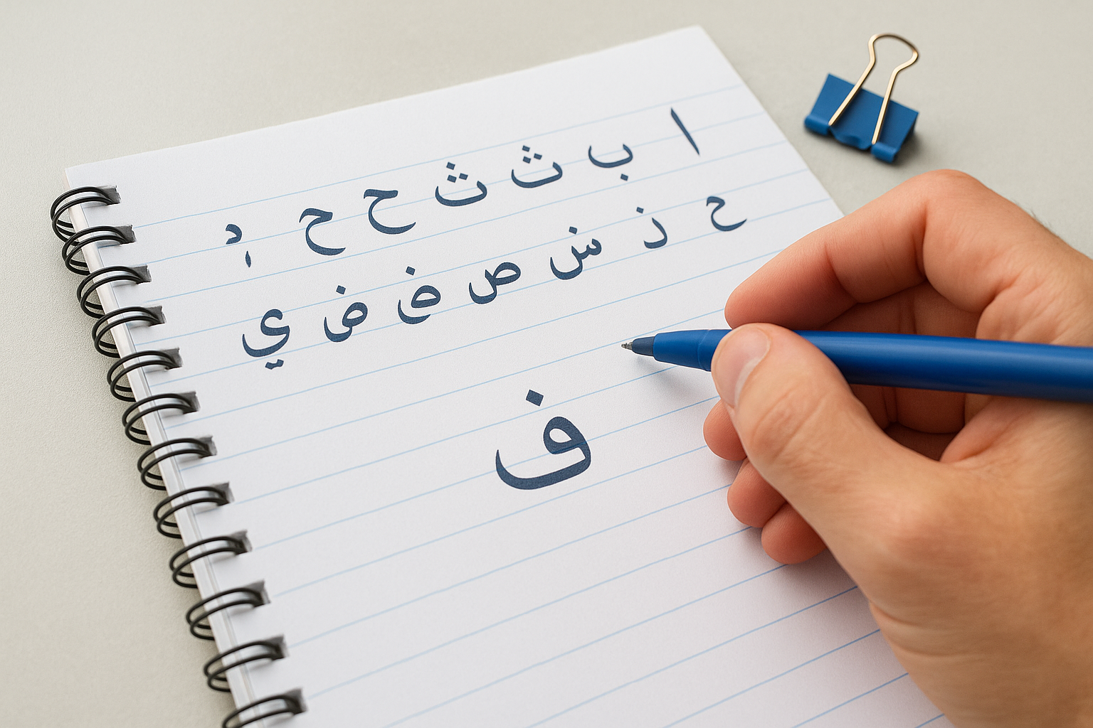 Stap 1. Leer het Arabische alfabet en de klanken