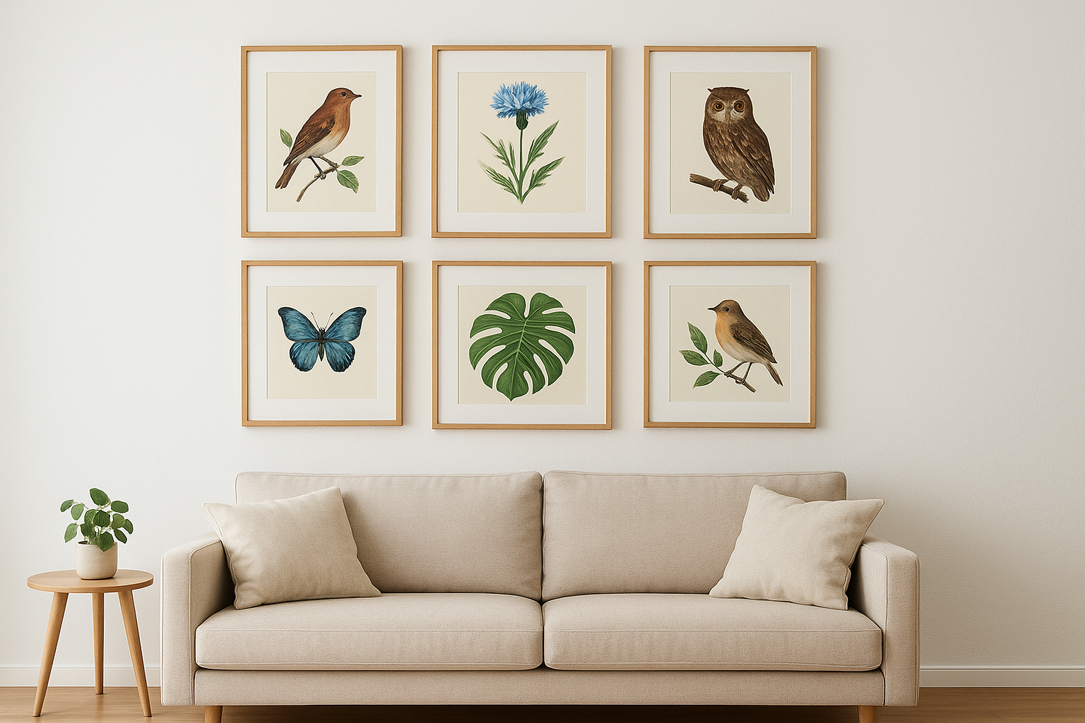 2. The classic grid layout