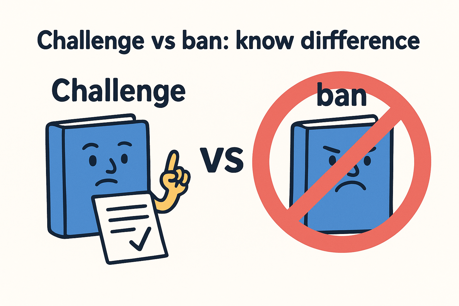 Challenge vs ban: know the difference