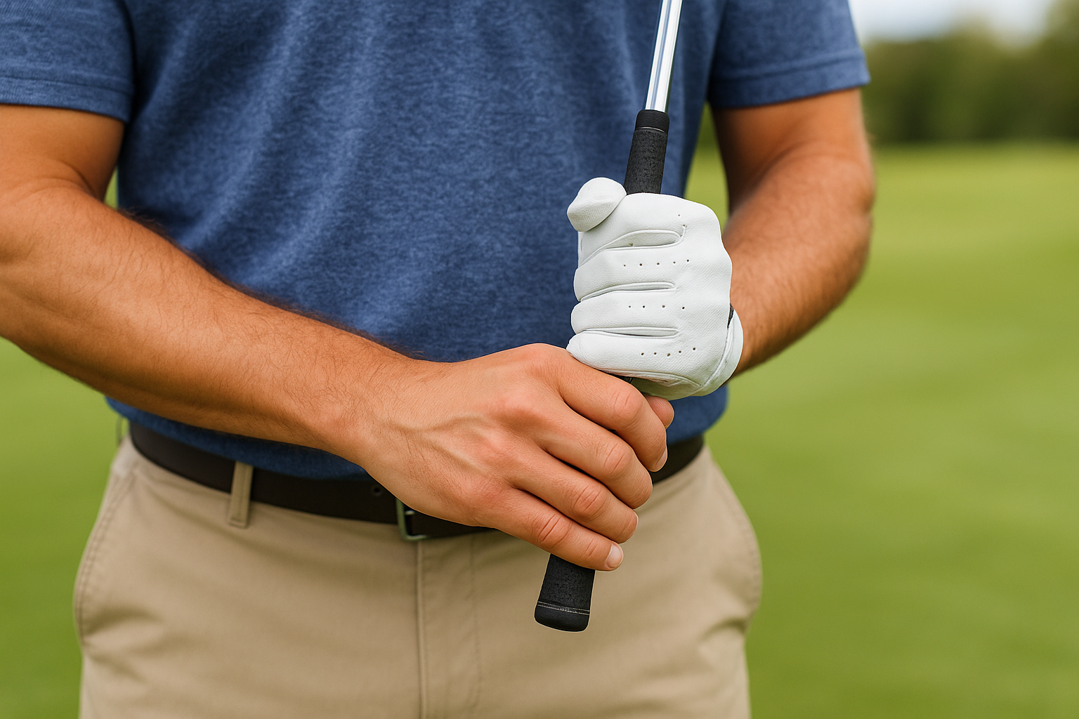 What the glove hand means in golf