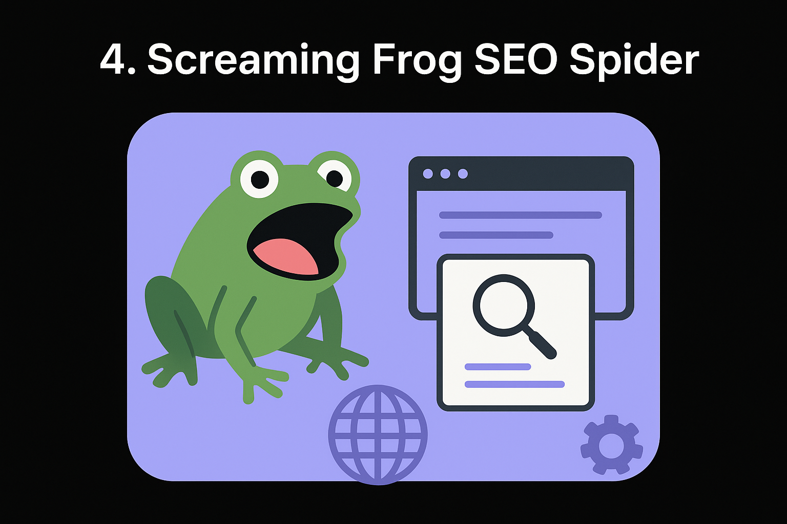 4. Screaming Frog SEO Spider