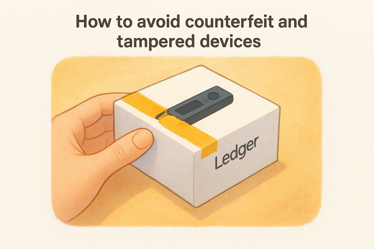 How to avoid counterfeit and tampered devices