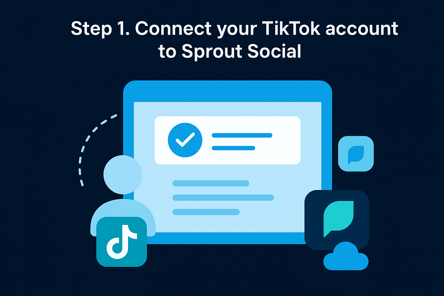 Step 1. Connect your TikTok account to Sprout Social