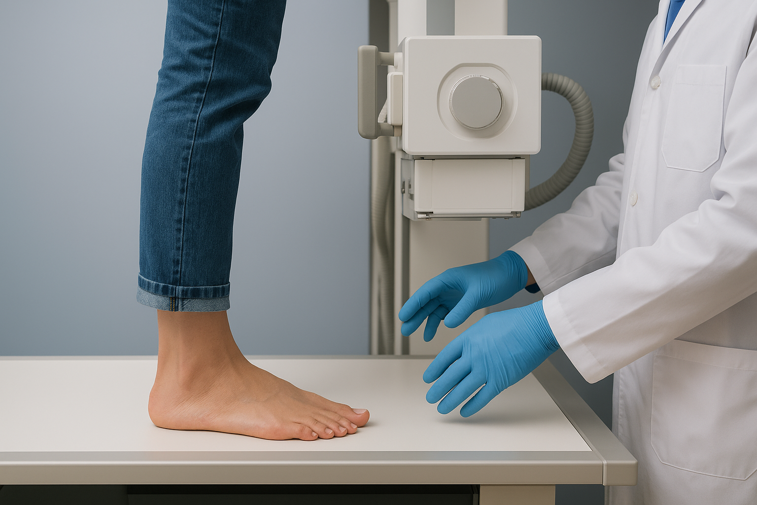 Weight-bearing X-rays and why positioning matters