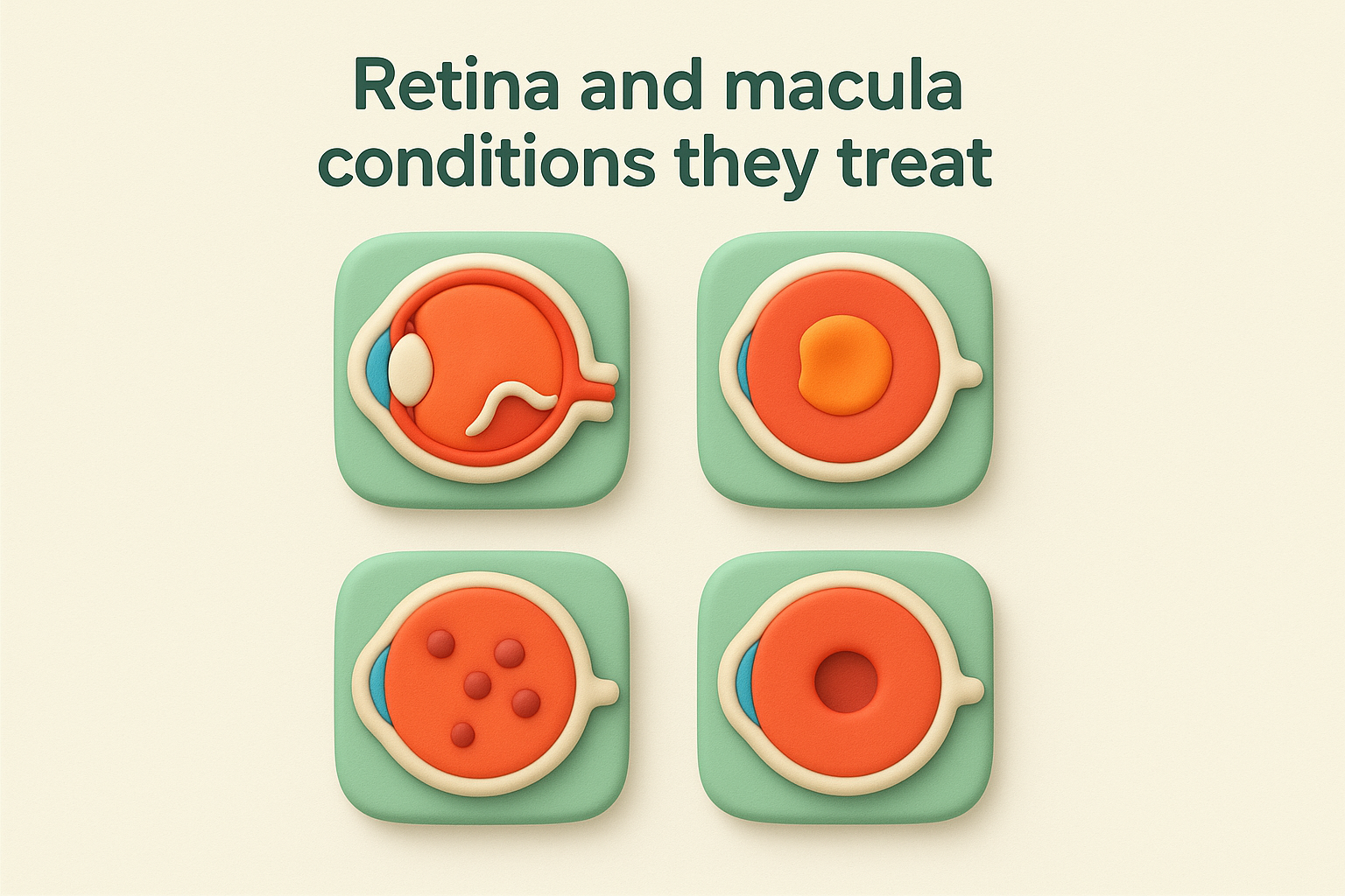 Retina and macula conditions they treat