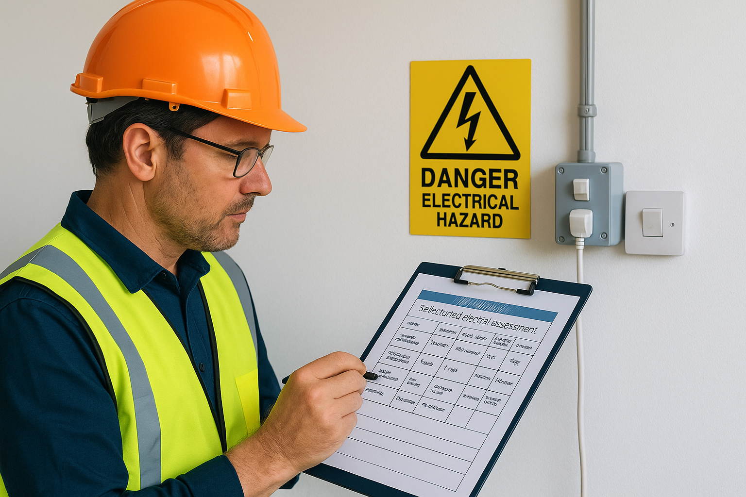 Conduct a structured electrical risk assessment