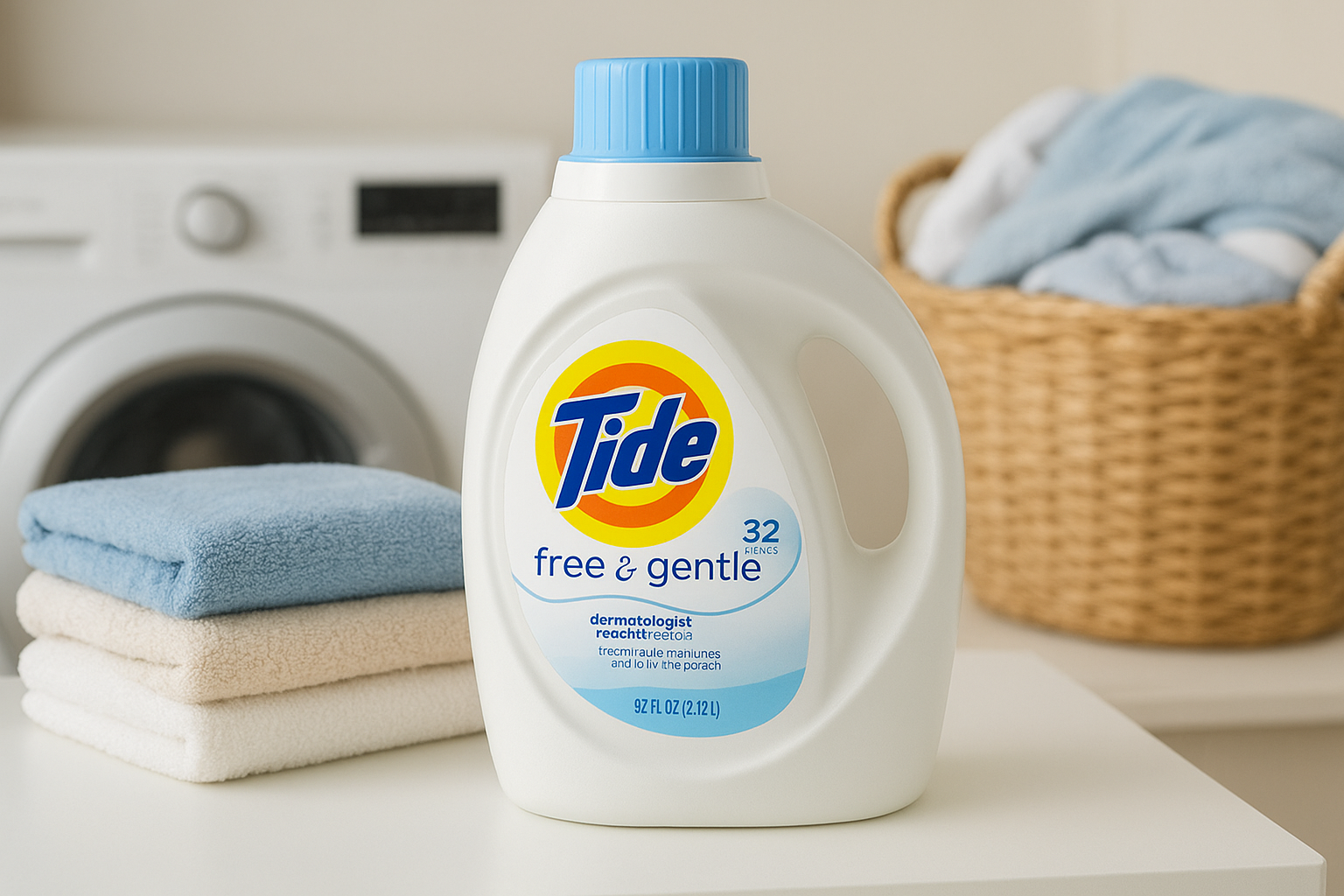1. Tide Free & Gentle liquid laundry detergent