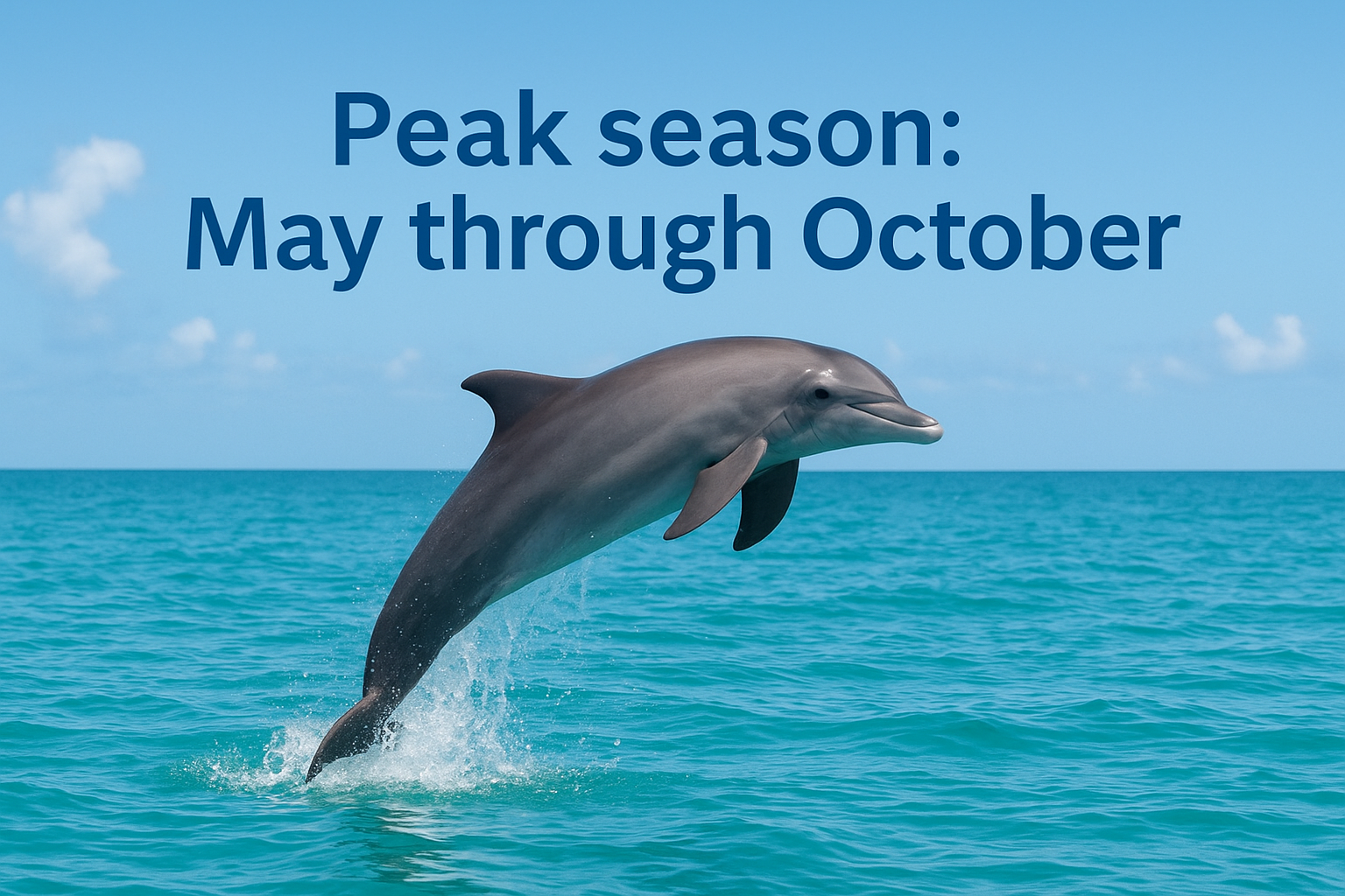 Peak season: May through October