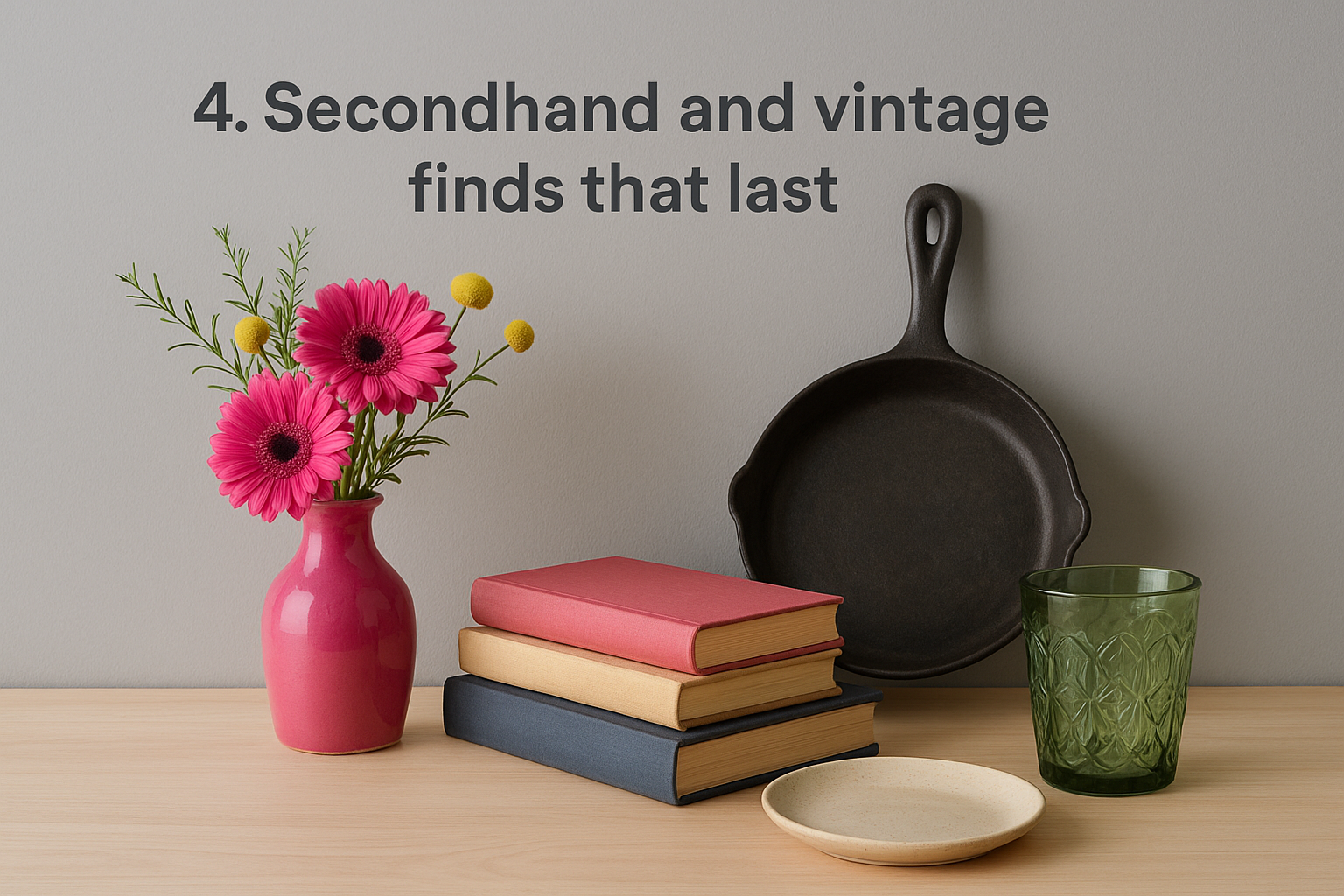 4. Secondhand and vintage finds that last