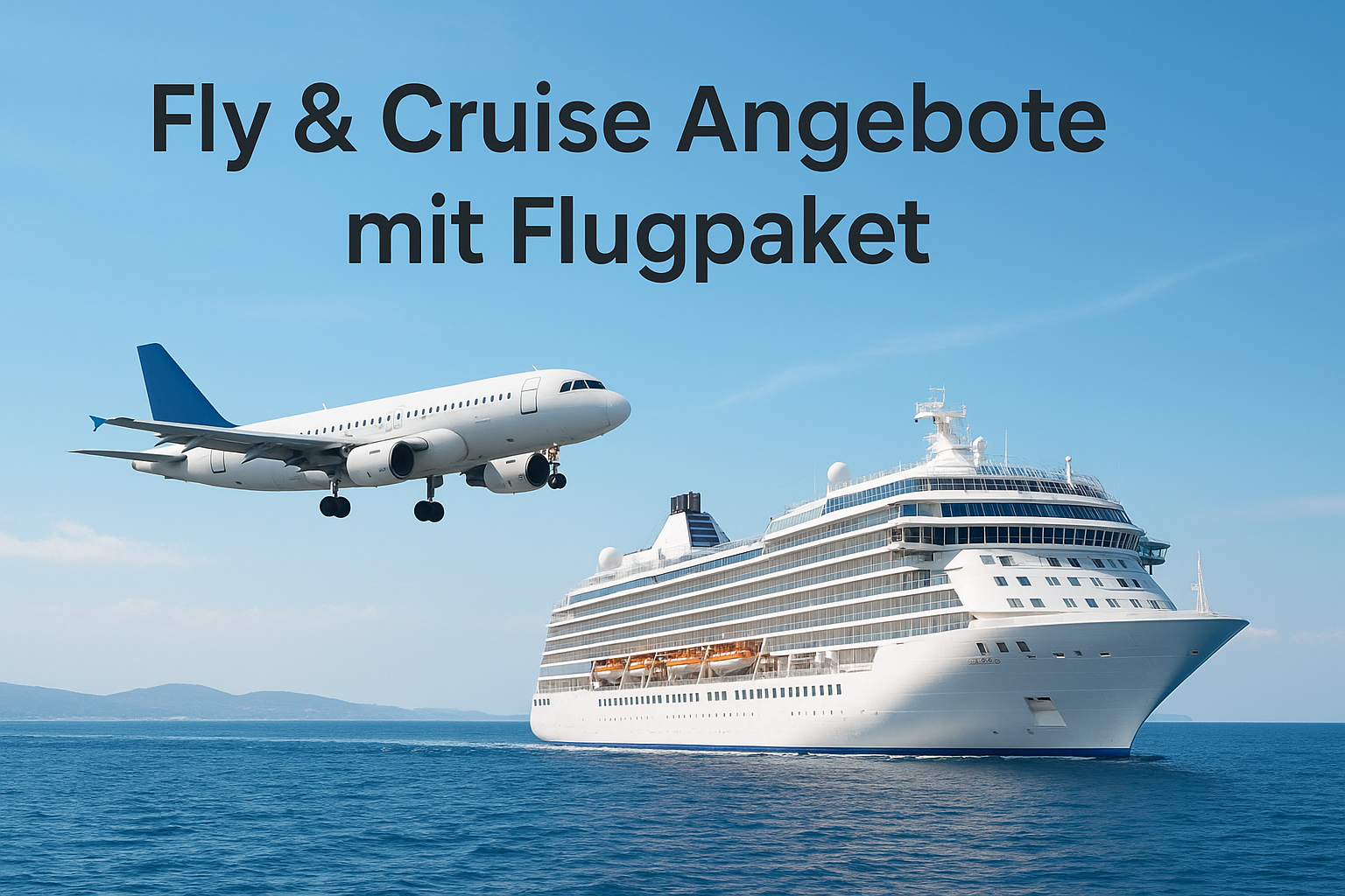 3. Fly & Cruise Angebote mit Flugpaket