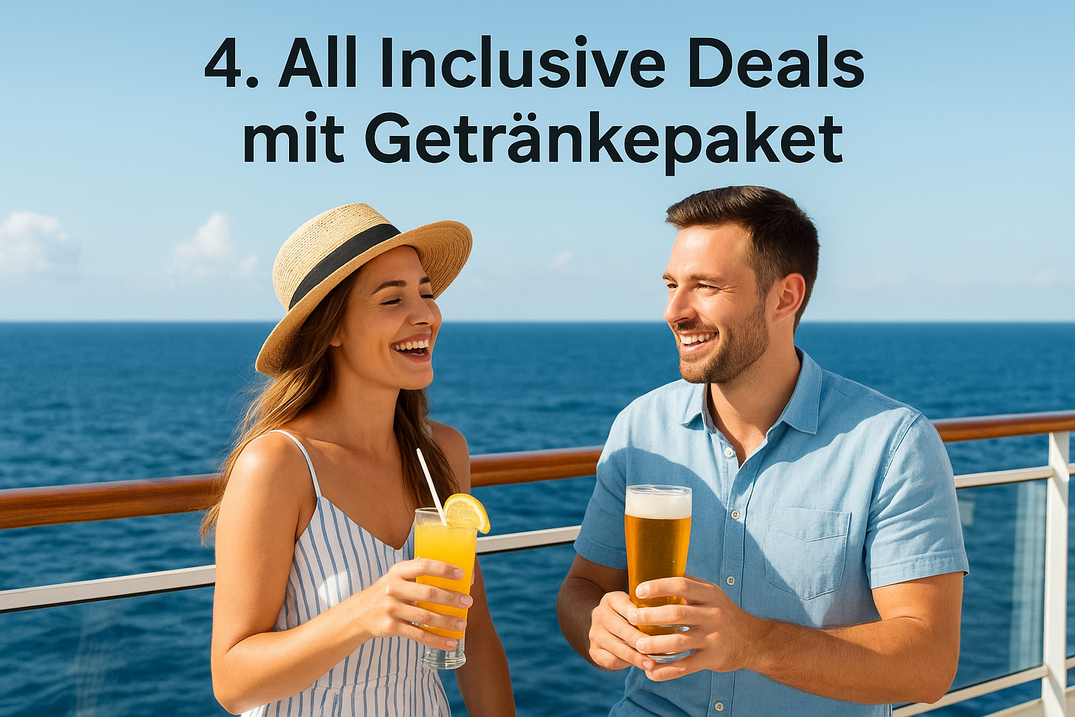 4. All Inclusive Deals mit Getränkepaket
