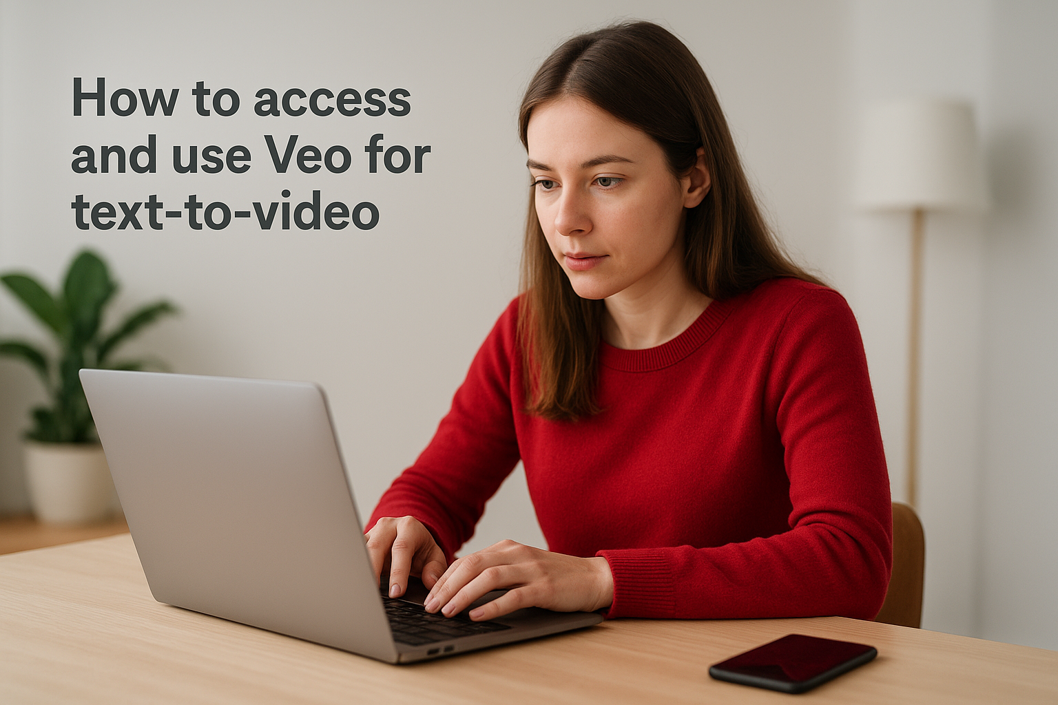 How to access and use Veo for text-to-video