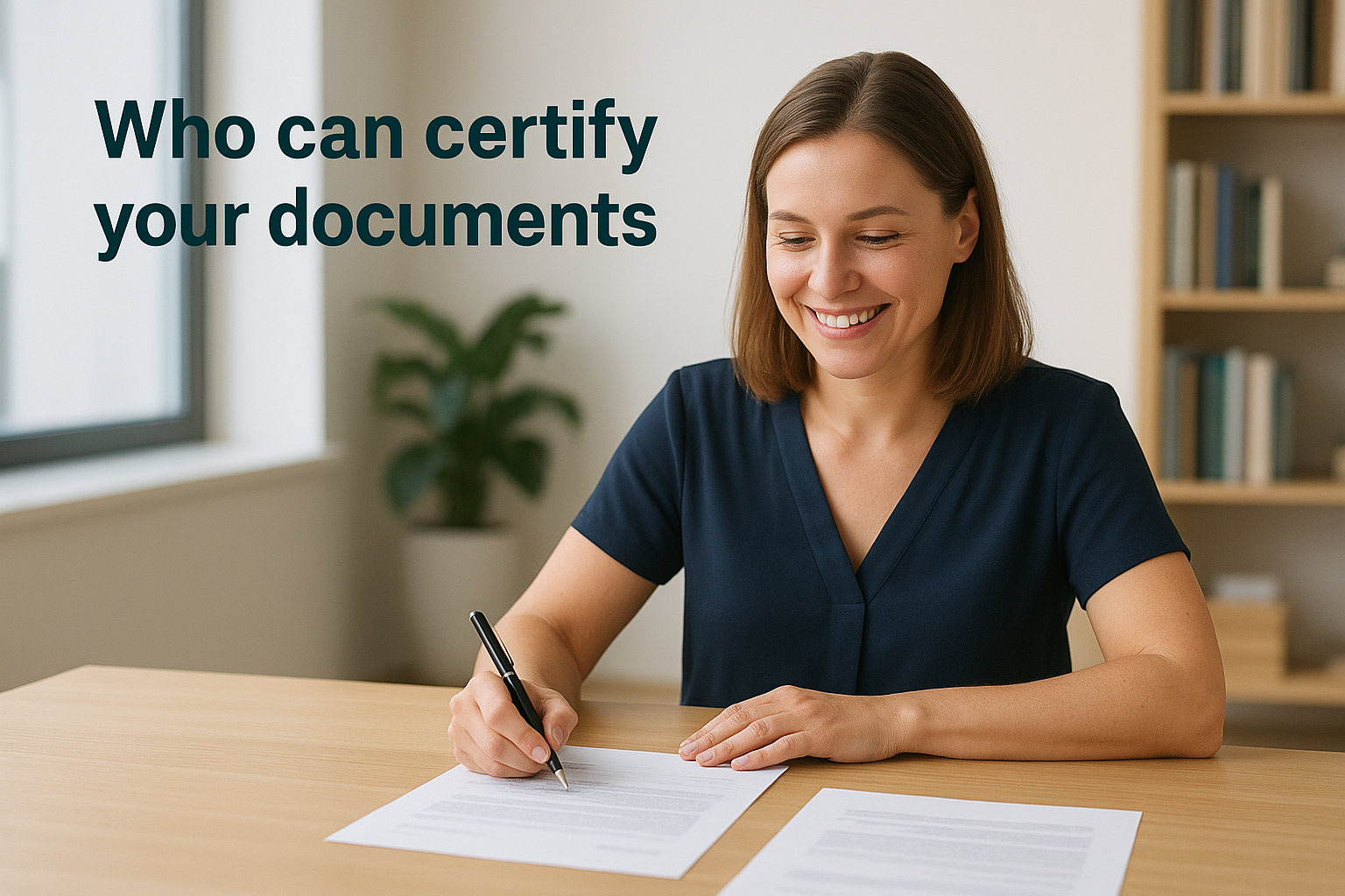 Who can certify your documents