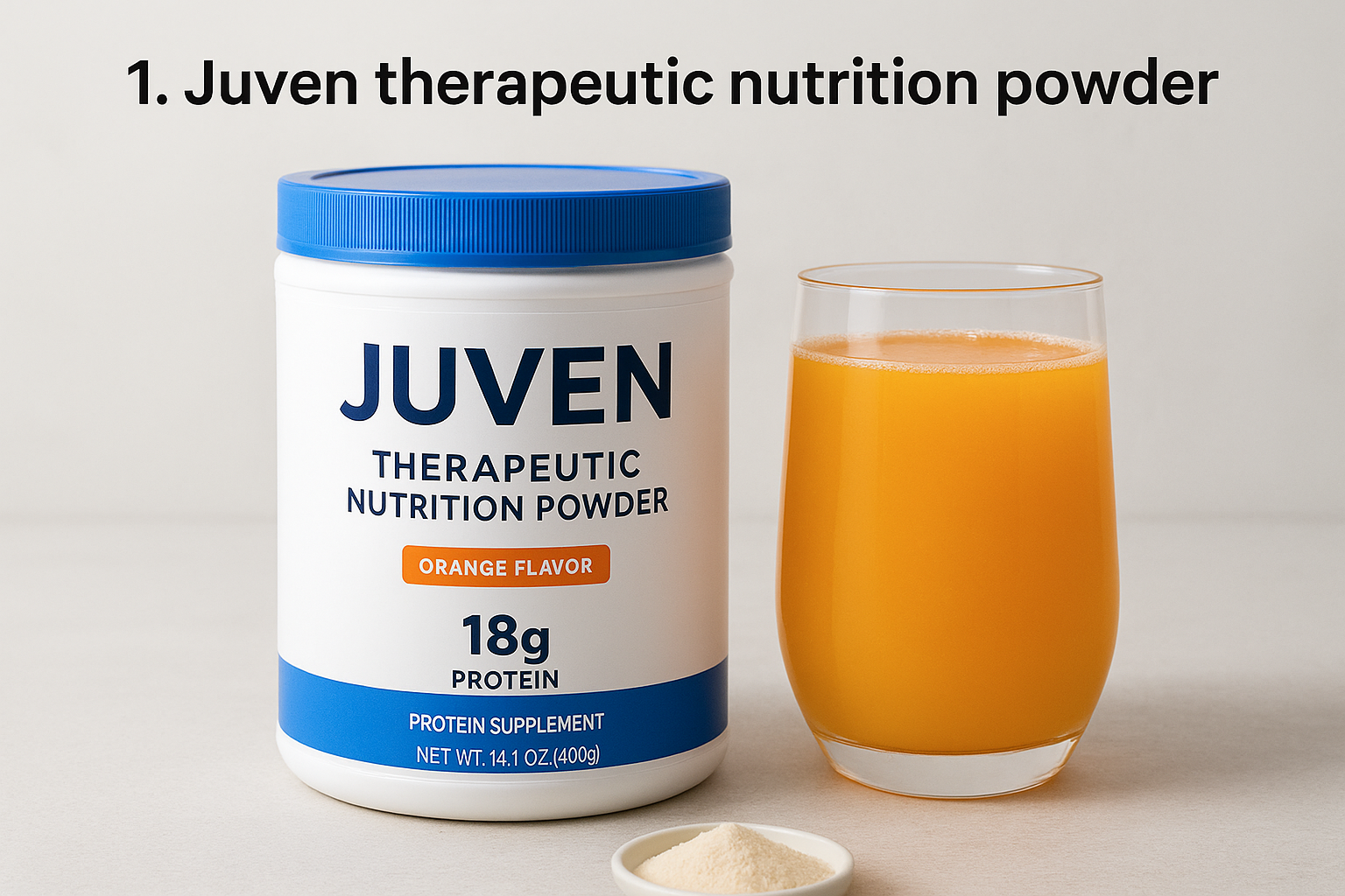 1. Juven therapeutic nutrition powder