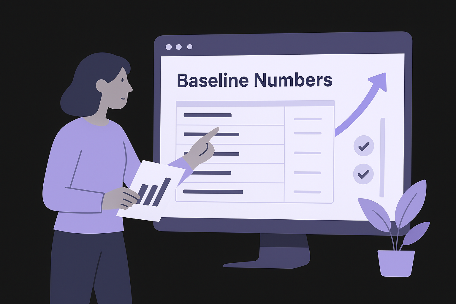 Pull your baseline numbers