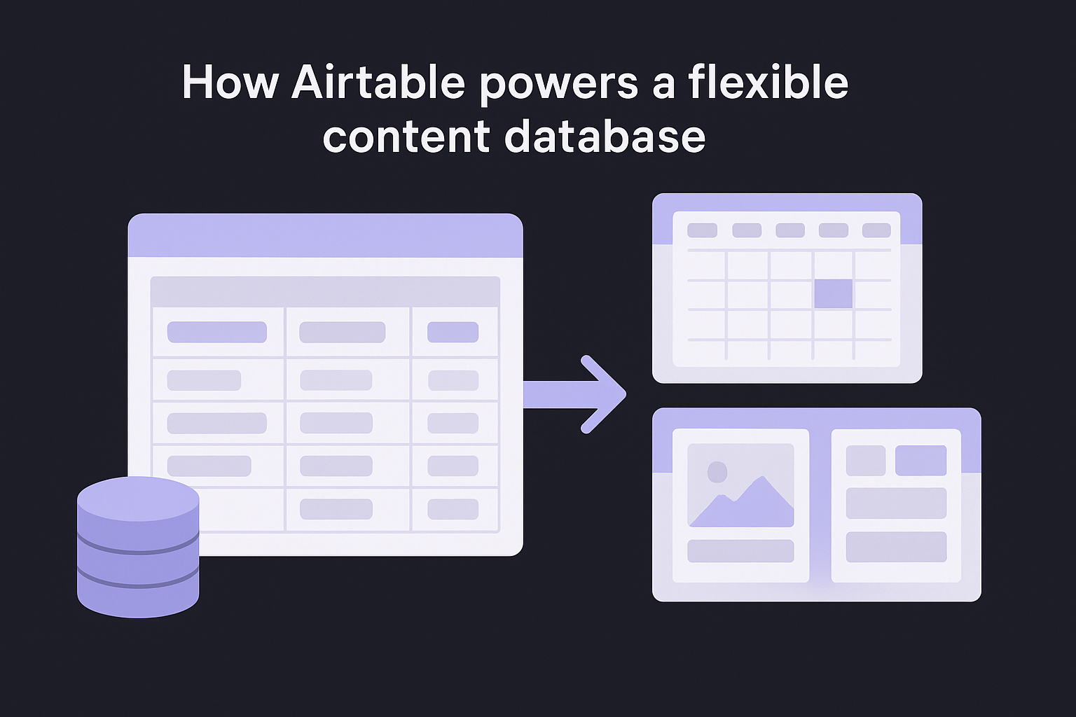 How Airtable powers a flexible content database