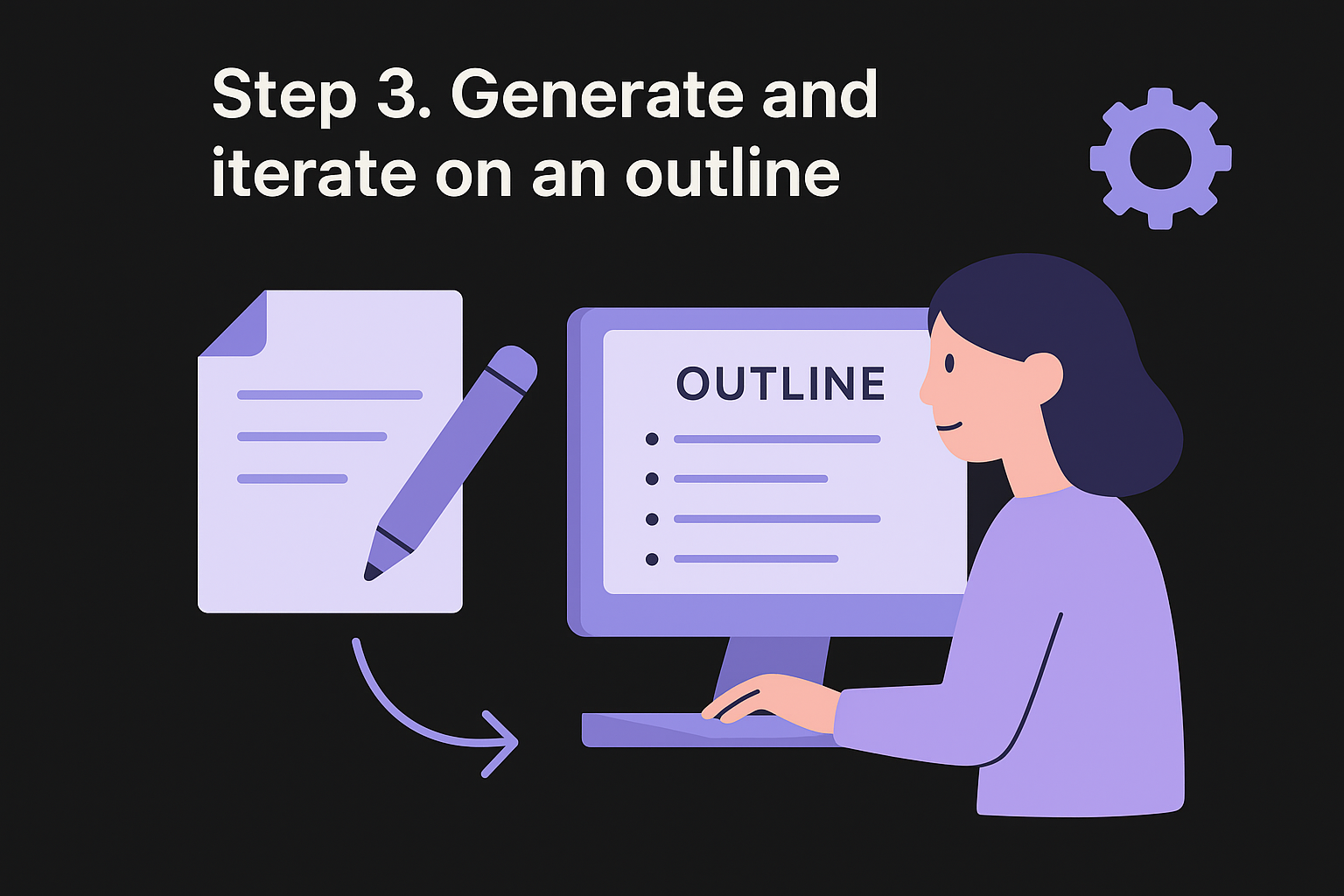 Step 3. Generate and iterate on an outline