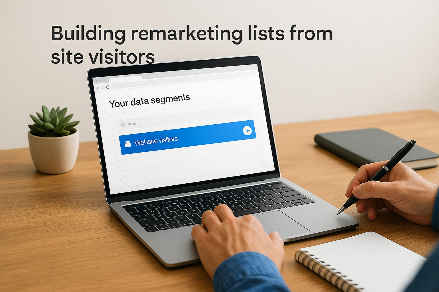 Building remarketing lists from site visitors