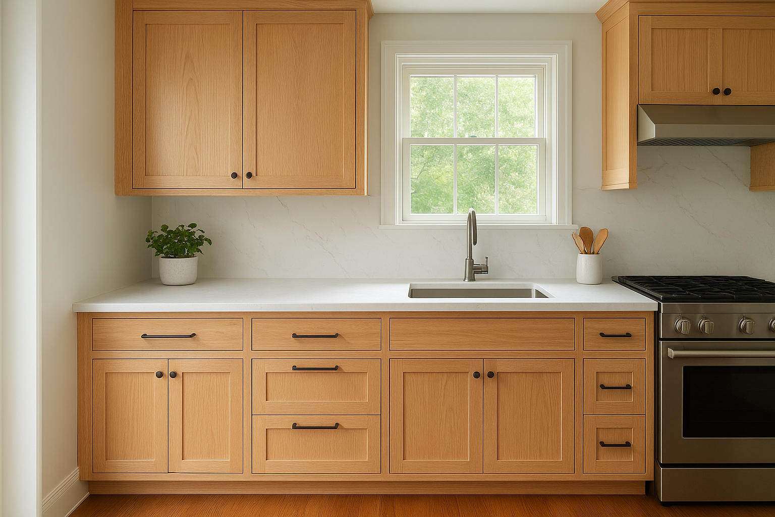 Cabinets and countertops