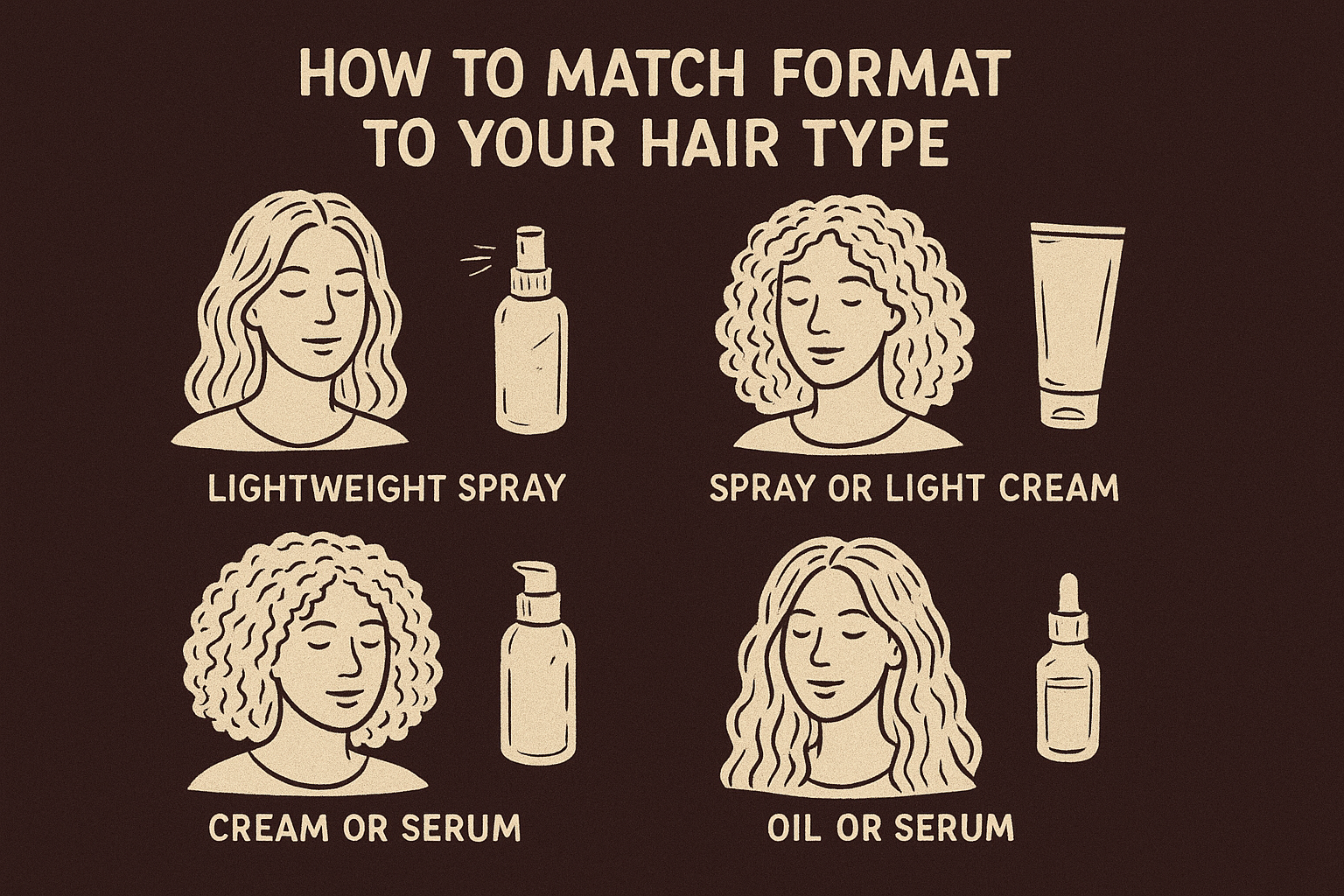 How to match format to your hair type
