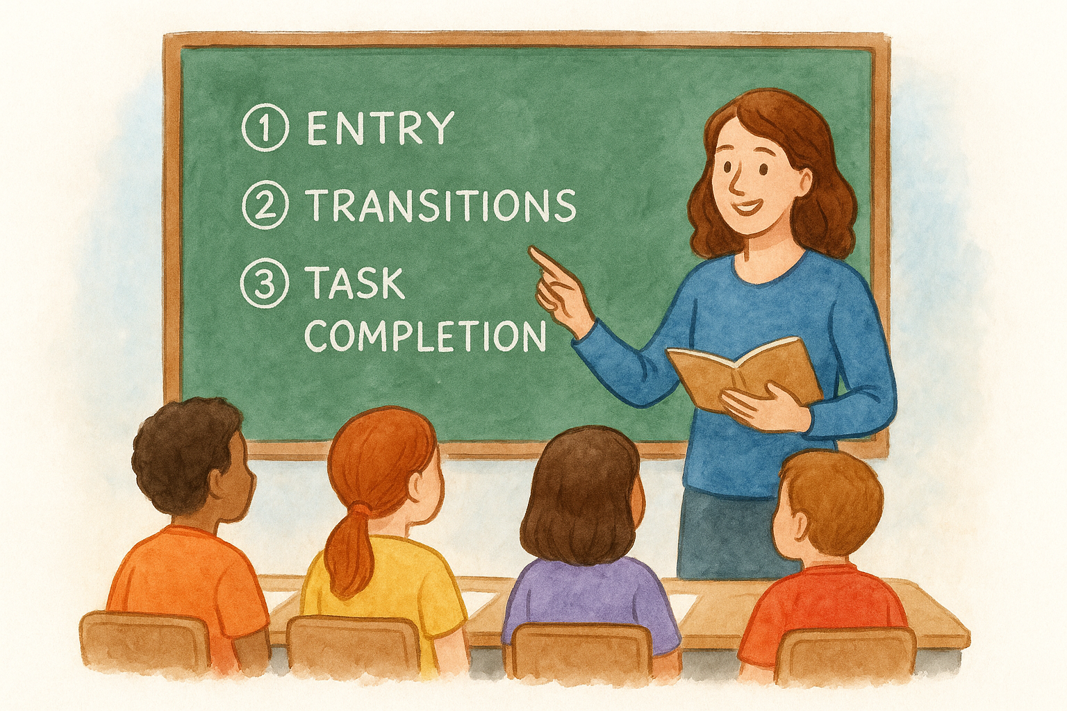 2. Teach routines and procedures like you teach content