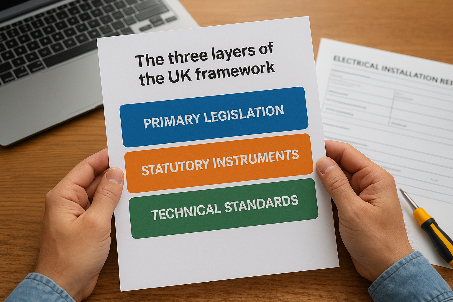 The three layers of the UK framework