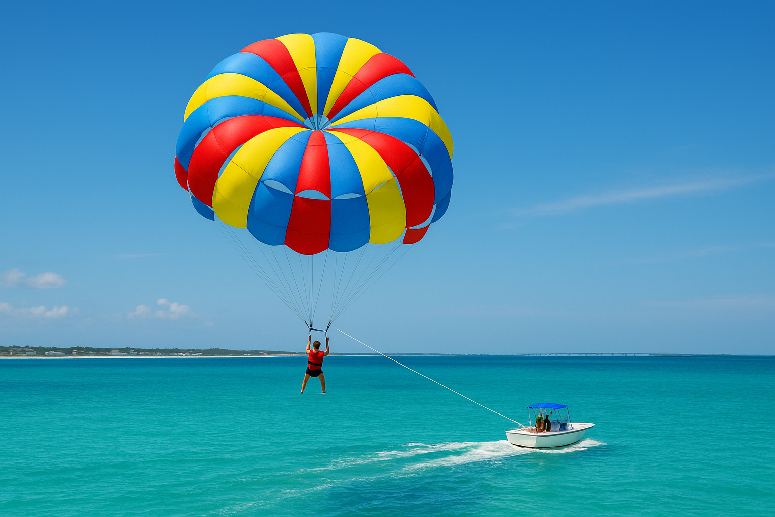 4. Sun Dogs Parasailing