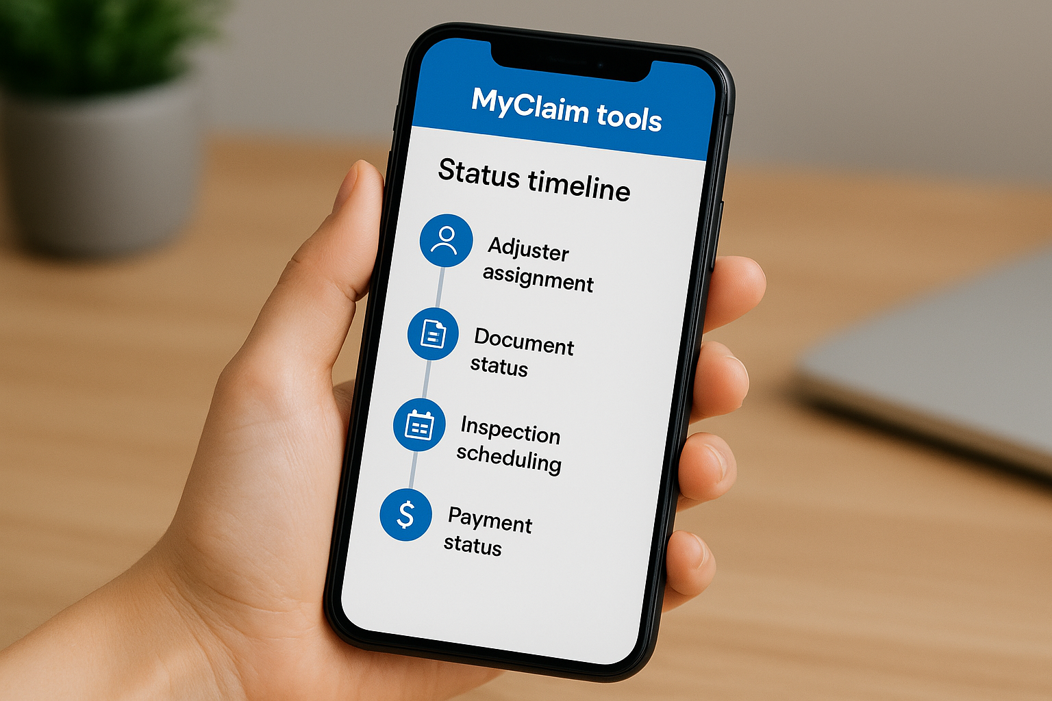 What the MyClaim tools show you