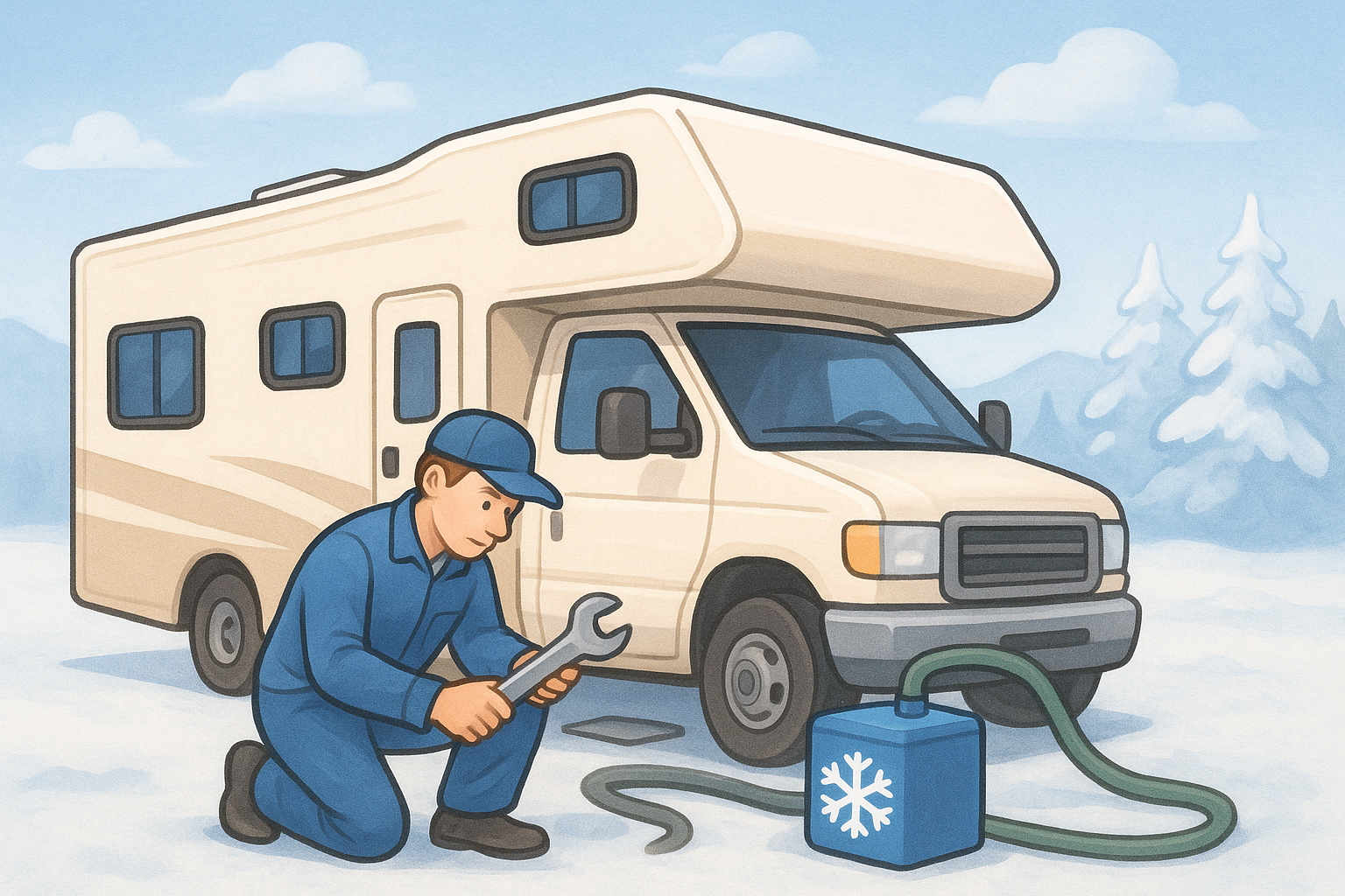 Repair and winterizing capabilities