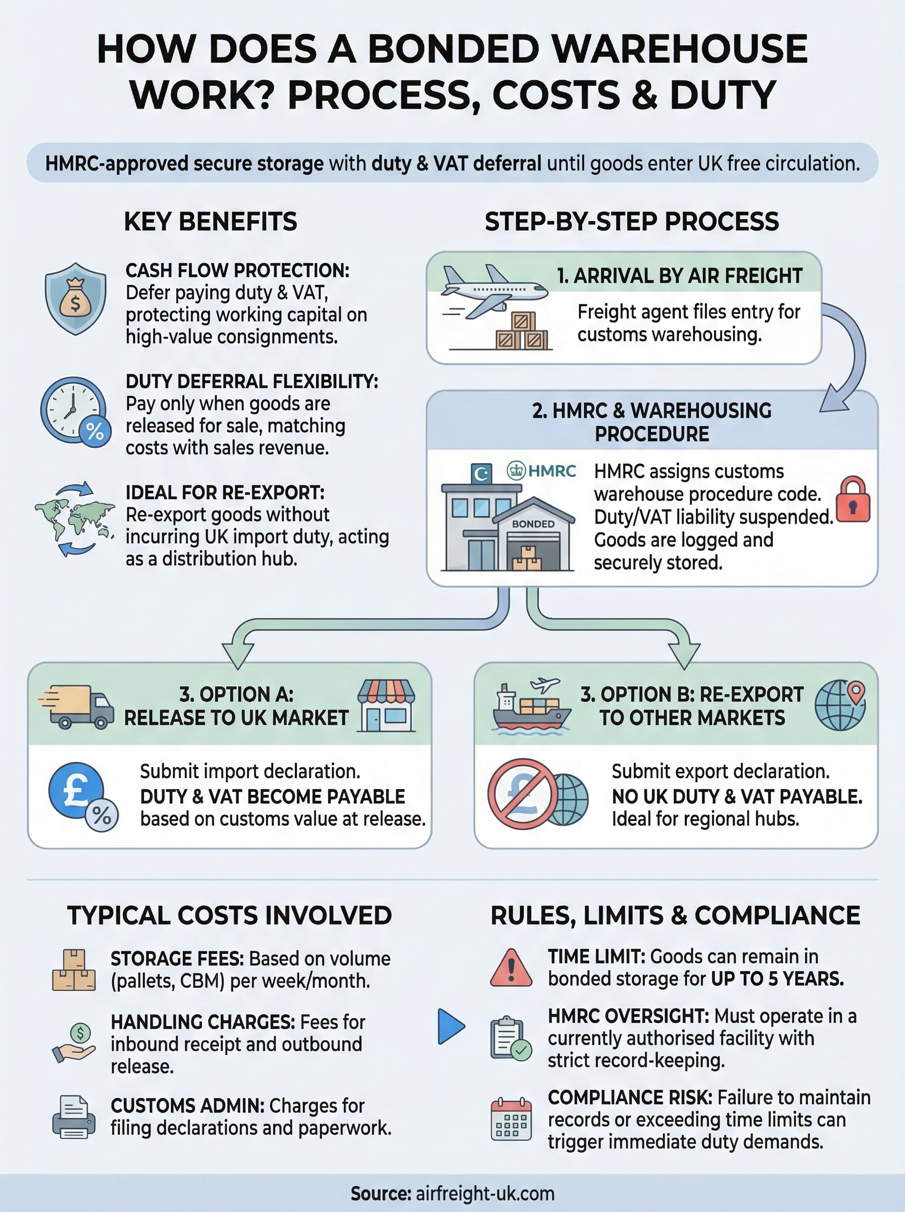 How Does A Bonded Warehouse Work? Process, Costs & Duty - Air Freight