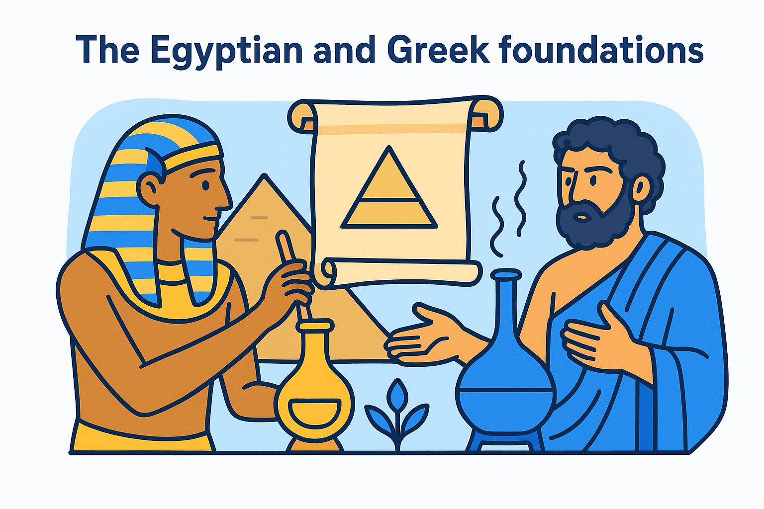 The Egyptian and Greek foundations