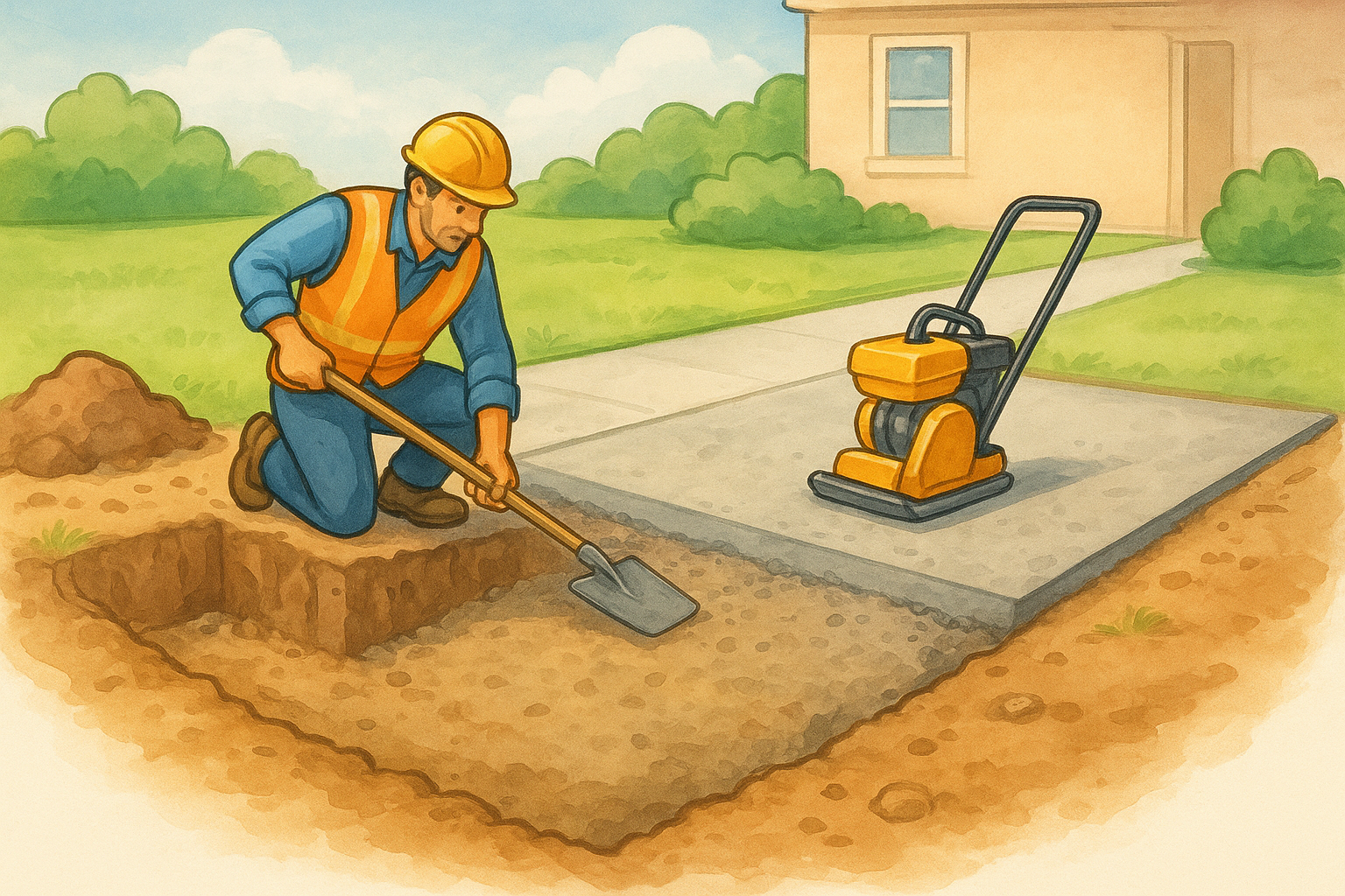 Soil conditions and base preparation