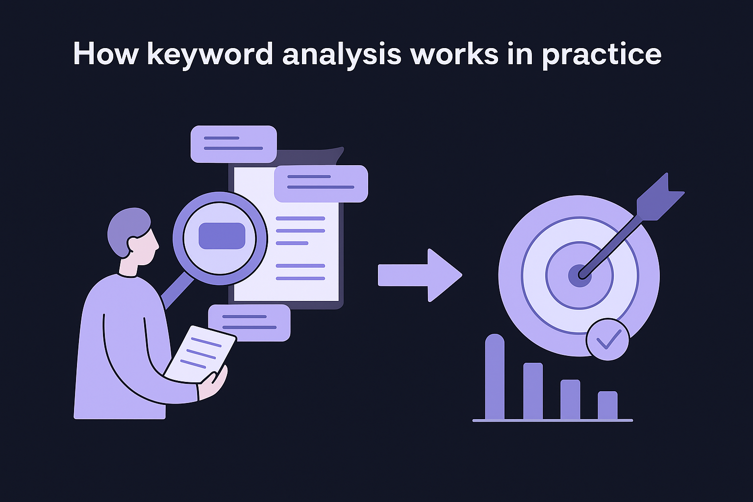 How keyword analysis works in practice