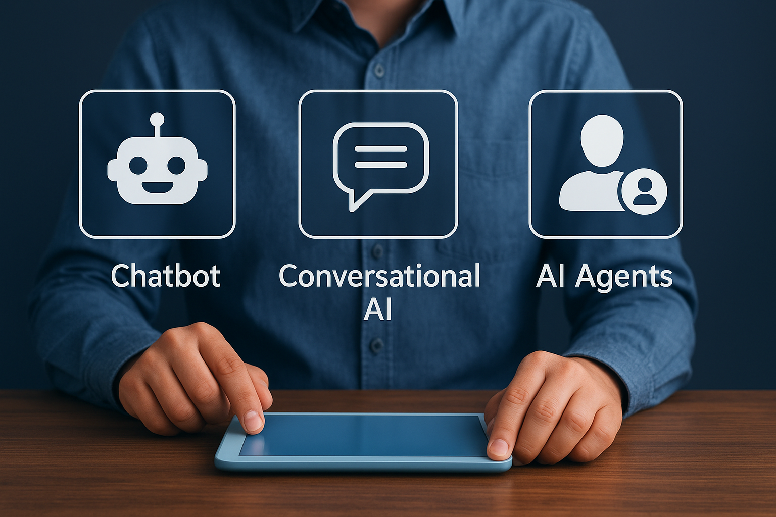 Chatbot vs conversational AI vs AI agents