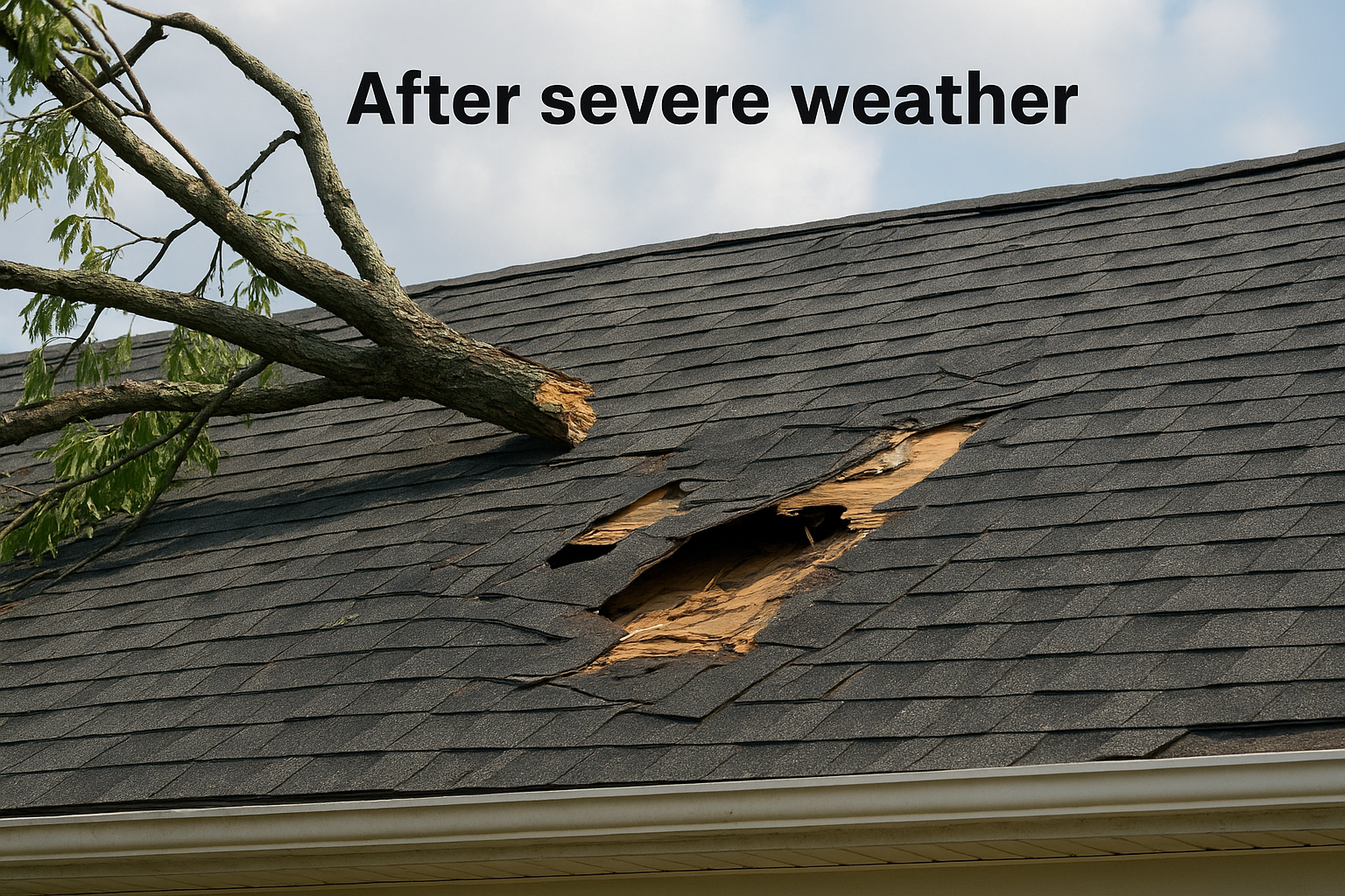 After severe weather