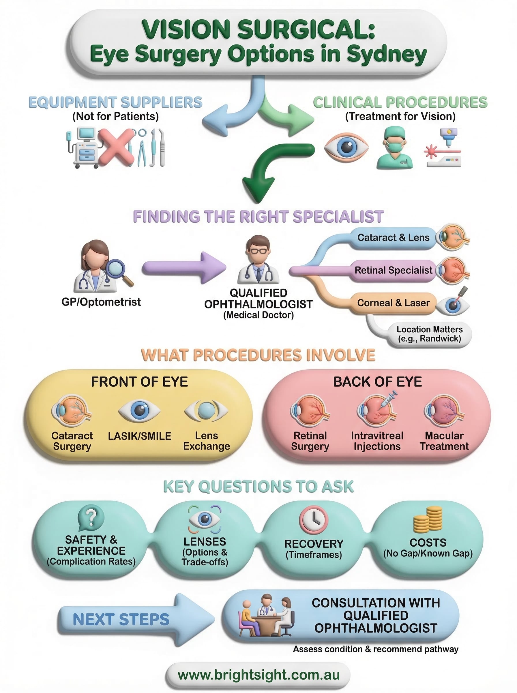 vision surgical infographic