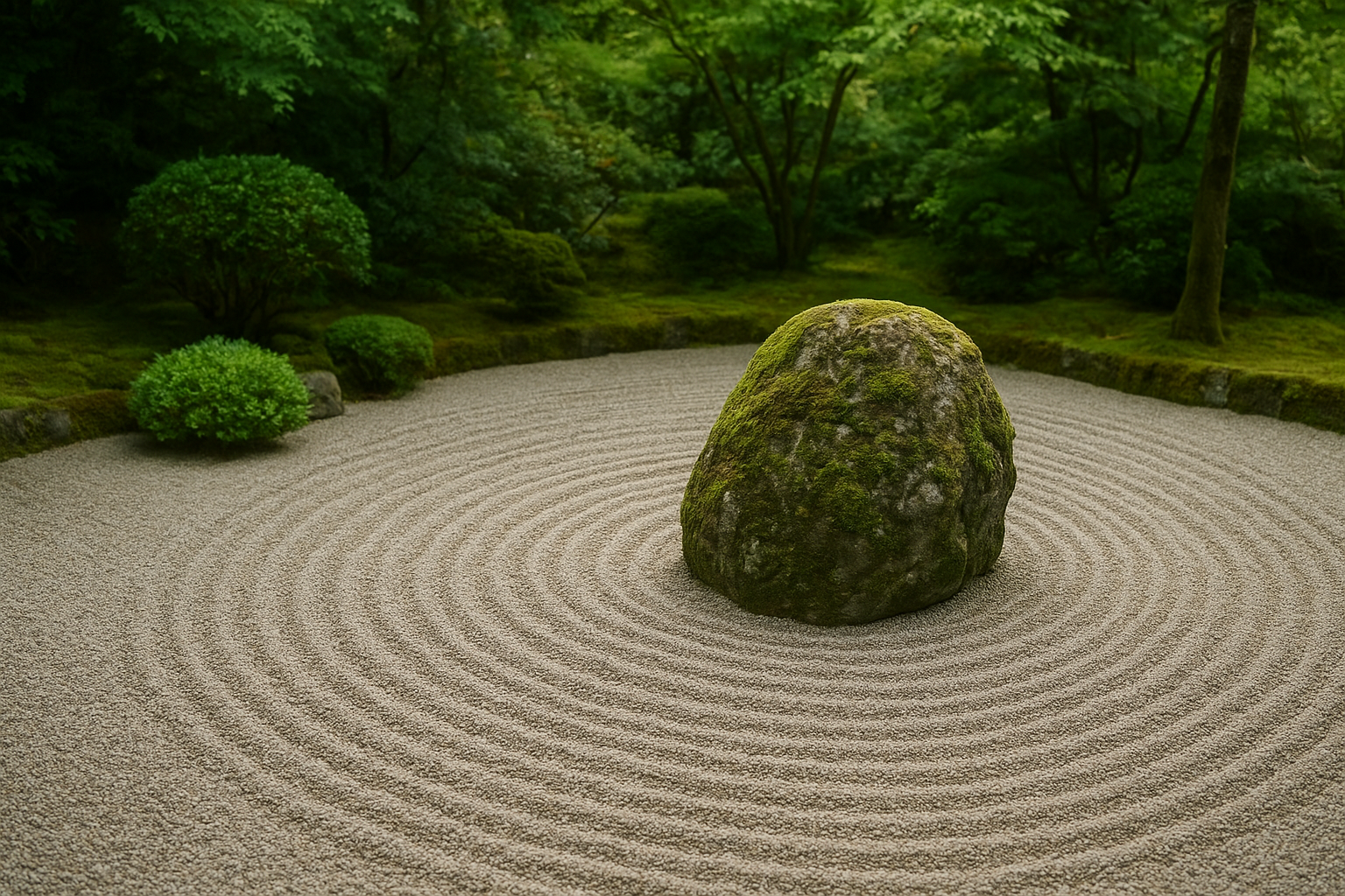 Zen Buddhism and the garden as a meditation tool