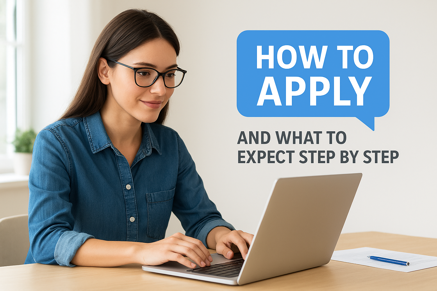 How to apply and what to expect step by step